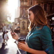 Woman on Phone