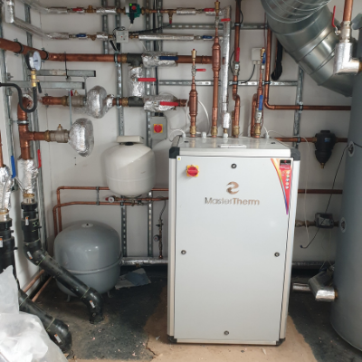 Ground Source Heat Pump at Teddington