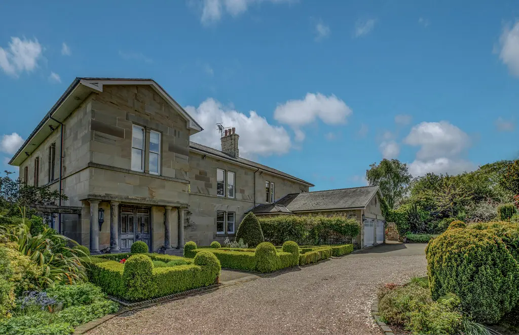 Old house with ground source heat pump