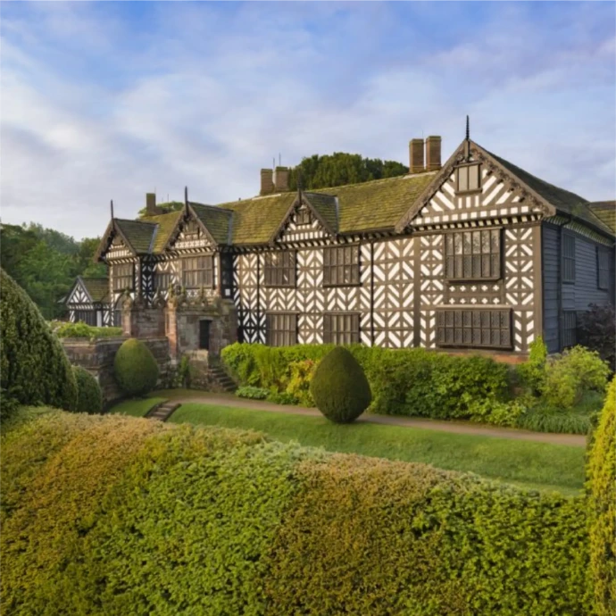 Tudor hall with ground source heat pump