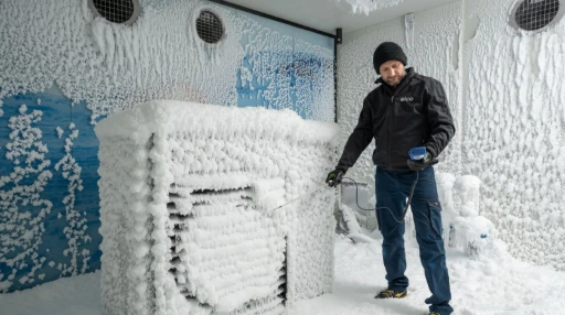 ASHP  working freezing weather